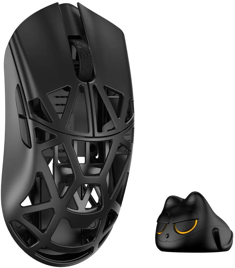 WL Pelė WLMOUSE Beast X Mini Pro Solid Sides Pelė žaidimams, Omron Optinė Switches – juodas