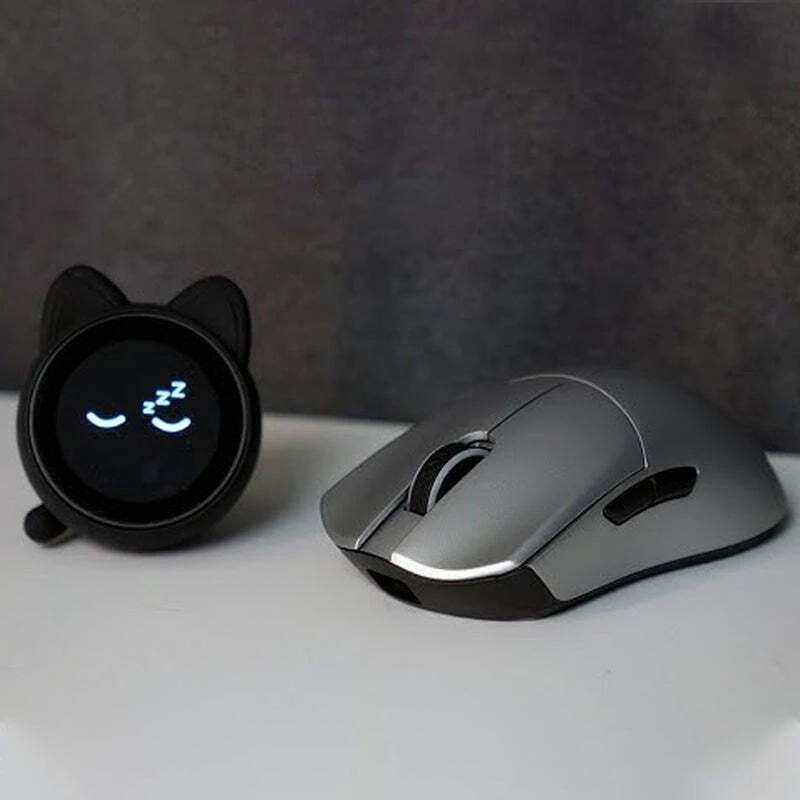 WL Mouse WL Pelė WLMOUSE HUAN Pelė žaidimams, Omron Optinė Switches – Sidabrinis