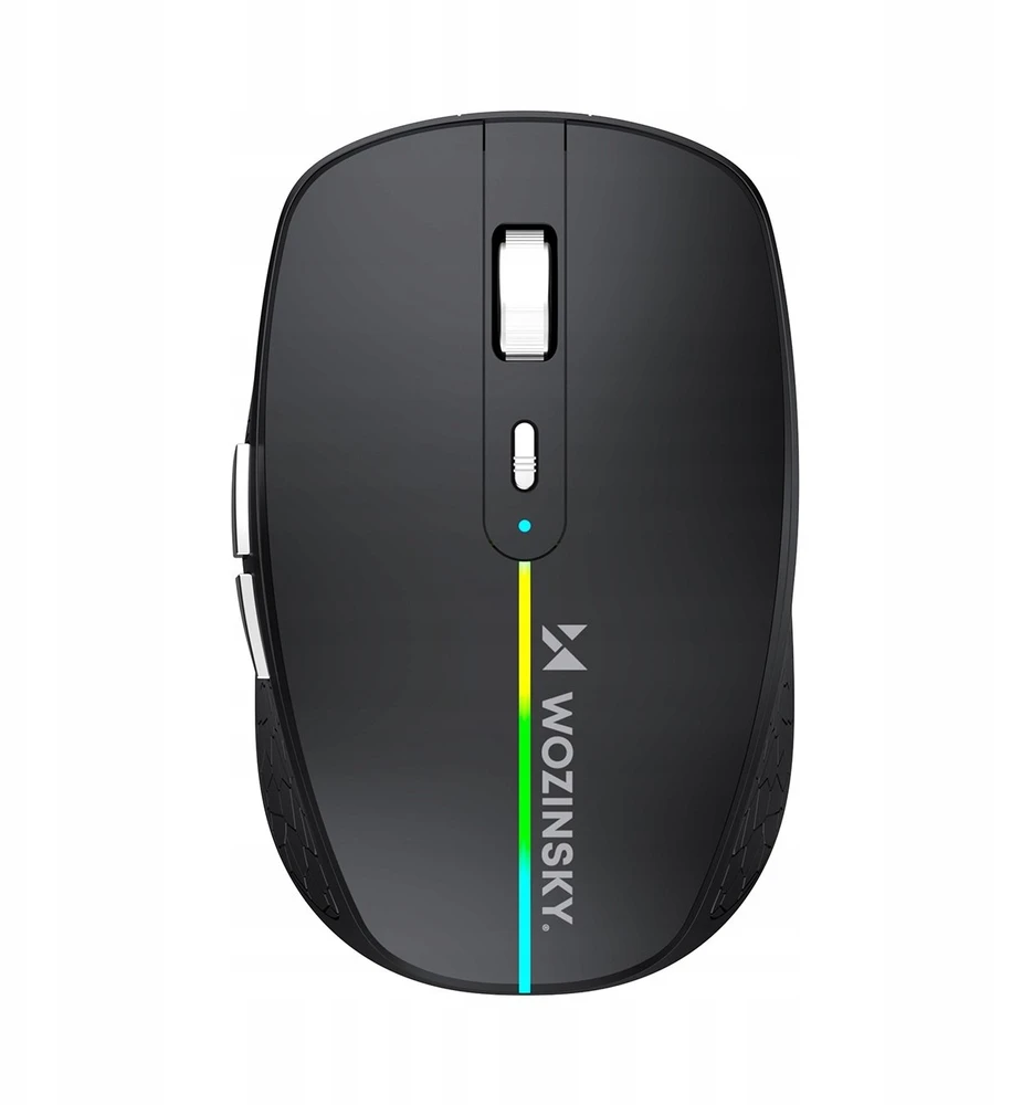 Wozinsky WMGK-1132 Bevielė pelė su RGB apšvietimu - Juoda