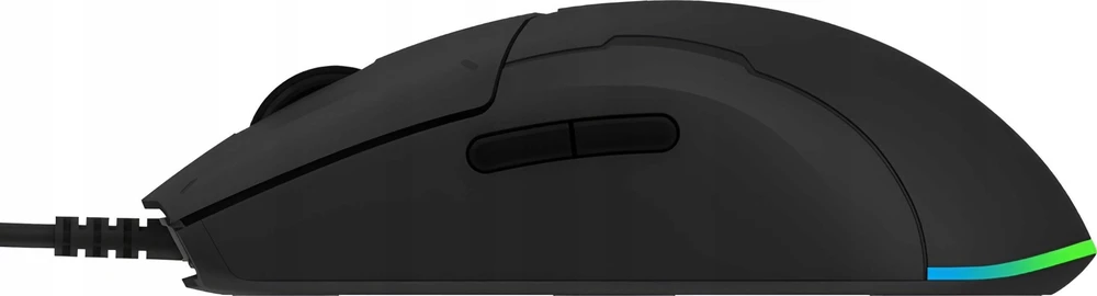 Pelė Xiaomi Pelė žaidimams Lite RGB 6200DPI Juoda