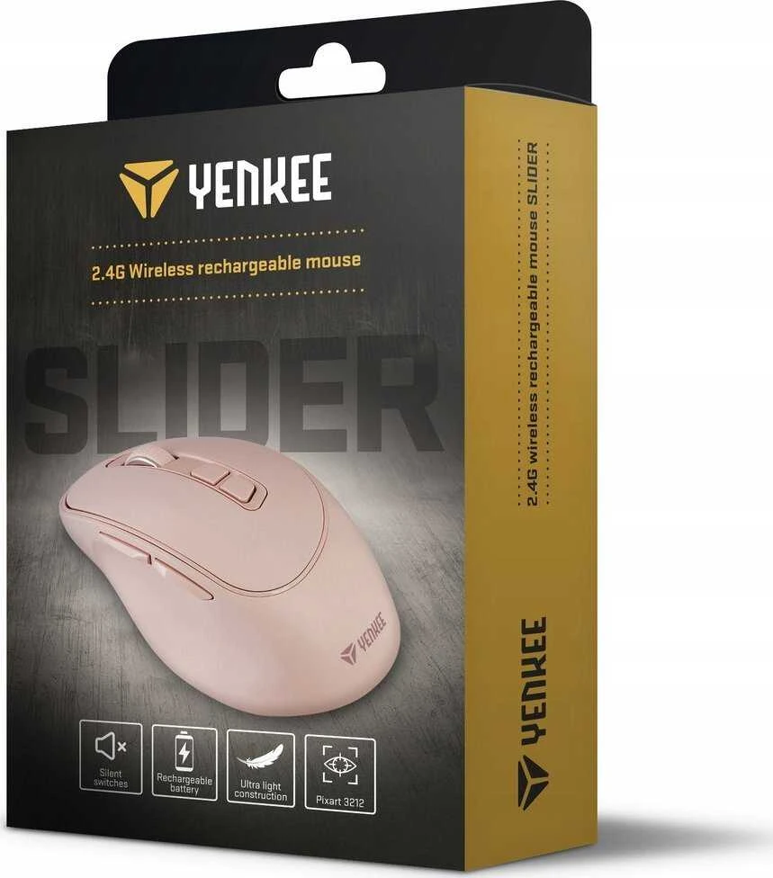 Laidinė pelė Yenkee Slider PK YMS 2080PK