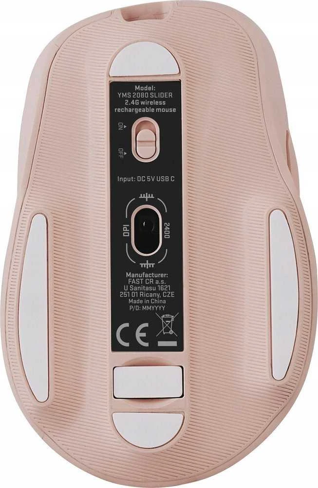 Laidinė pelė Yenkee Slider PK YMS 2080PK