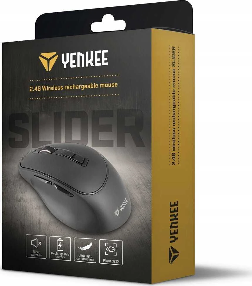 Laidinė pelė Yenkee Slider GY YMS 2080GY