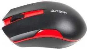 A4Tech A4TMYS46038 Pelė V-TRACK G3-200N-1 Juodas+Raudona belaidė
