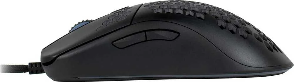 Itin lengva Žaidimų Pelė Arozzi Favo, su RGB pašvietimu, Pixart 3389 sensorius, Omron 20M switches, Juoda