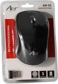 ART MY AM-92C belaidė optinė pelė USB AM-92C baltas