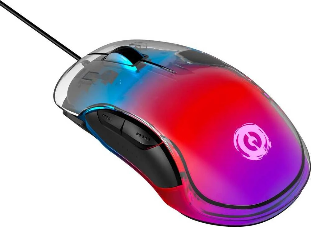 CANYON pelė Braver GM-728 LED Crystal 7buttons su laidu Juodas