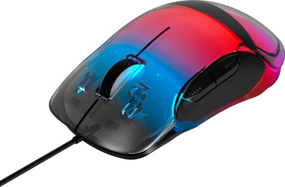 CANYON pelė Braver GM-728 LED Crystal 7buttons su laidu Juodas