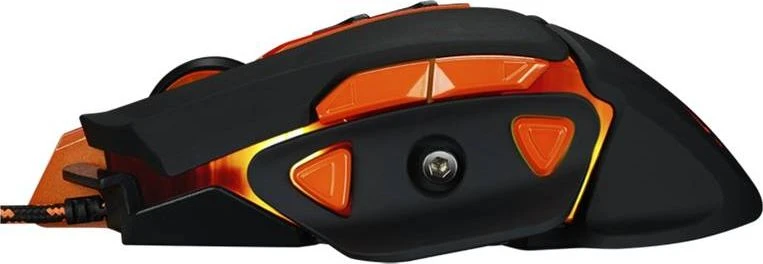 Žaidimų pelė Canyon Hazard GM-6, Juodos/Oranžinės spalvos