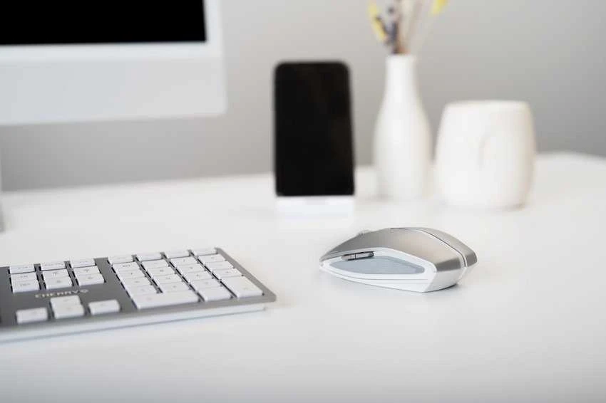 CHERRY GENTIX BT - Bluetooth pelė 4.0 - Frosted Sidabrinis