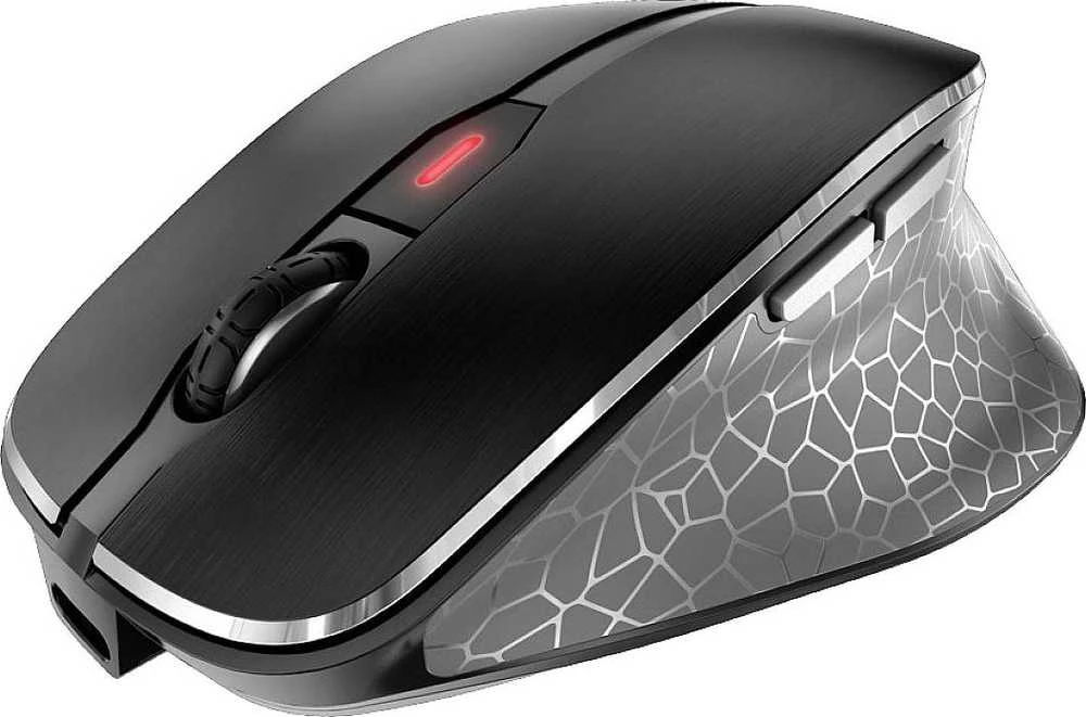 CHERRY MW 8C ERGO - Pelė - 2.4 GHz, Bluetooth 4.0 - Juodas