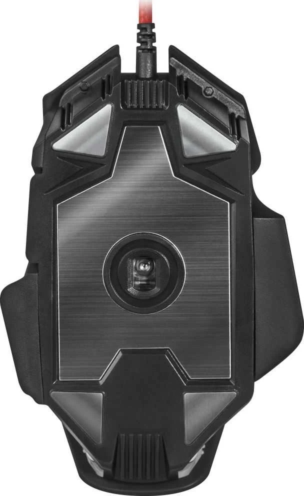 Pelė Myszka žaidimams Defender Starx GM-390L su laidu 7200 dpi optinė juoda