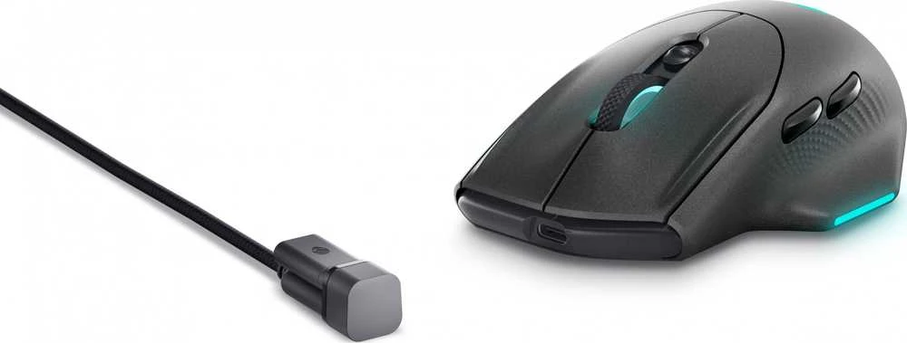 Pelė Dark „Dell Alienware AW620M“ (tamsioji mėnulio pusė)