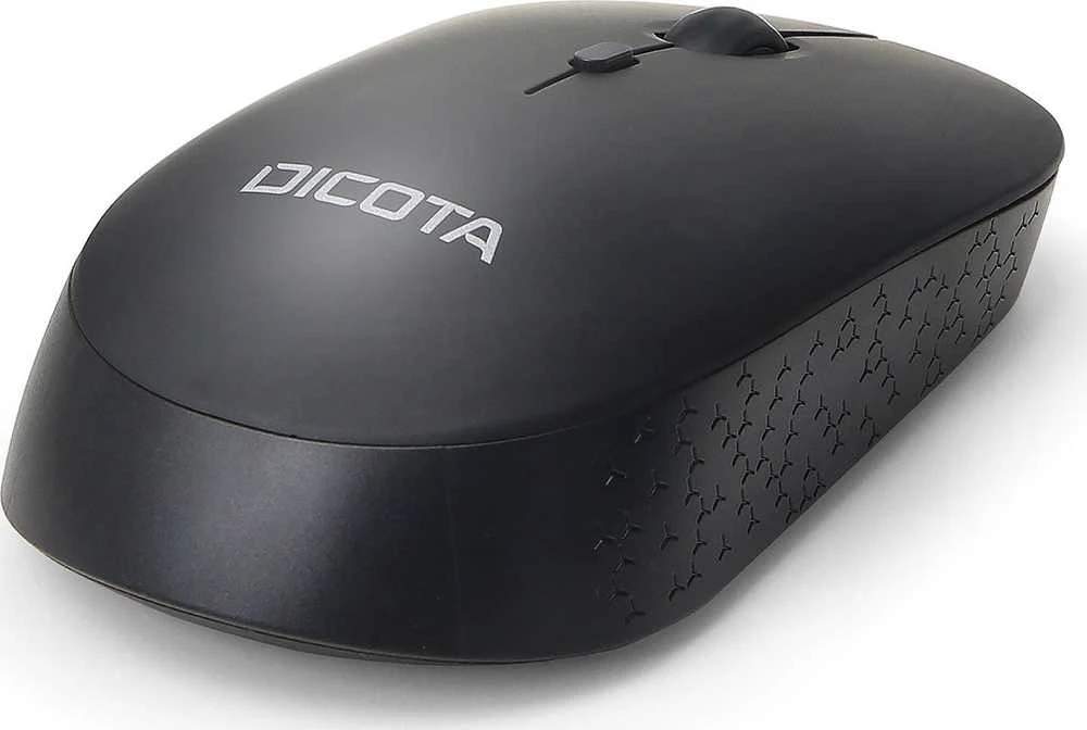 Kompiuterio Pelė - DICOTA D32003 Silent V2 Abiejų Rankų 800/1200/1600 DPI Juoda