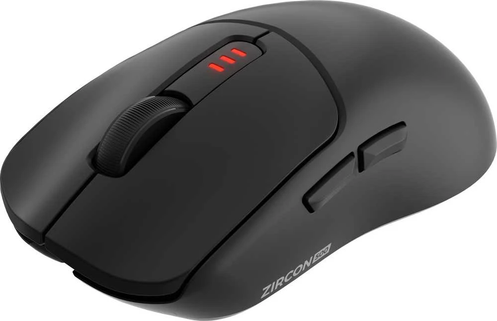 Genesis ZIRCON 500 G2 | Pelė žaidimams | Wireless/su laidu | 2.4 GHz, Bluetooth, USB | Juodas