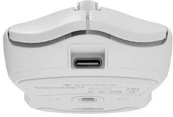 Genesis Zircon 500 G2 | Pelė žaidimams | Wireless/su laidu | 2.4 GHz, Bluetooth, USB | Baltas