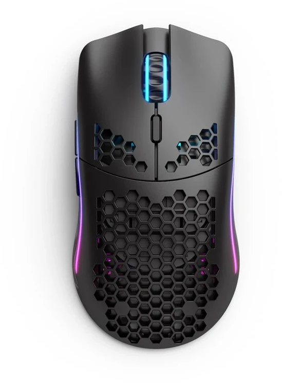 Žaidimų Pelė Glorious PC Gaming Race Model O- Matte Juodas Wireless 2.4G (Juoda Matinė)