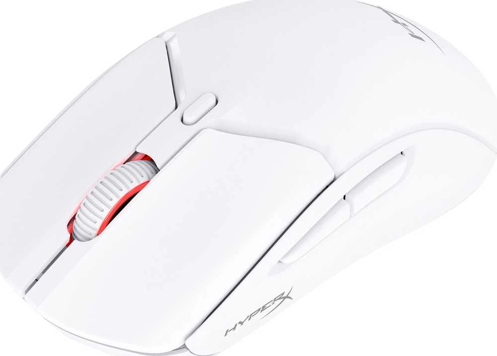 HyperX Pulsefire Haste 2 belaidė pelė (Balta) | 26000 DPI
