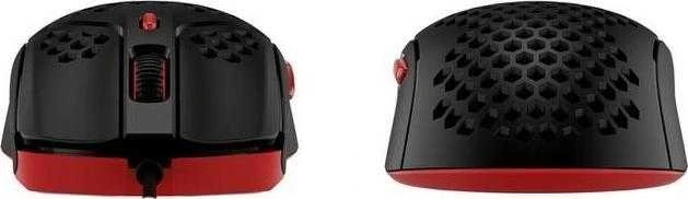 Žaidimų pelė HyperX Pulsefire Haste, Juoda/Raudona