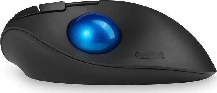 Kensington ProFit Ergo TB450 Trackball Belaidė pelė, RF belaidė + Bluetooth, 1600 DPI, Juodas/Mėlyna