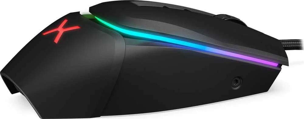 Krux Bot RGB su laidu modular pelė žaidimams