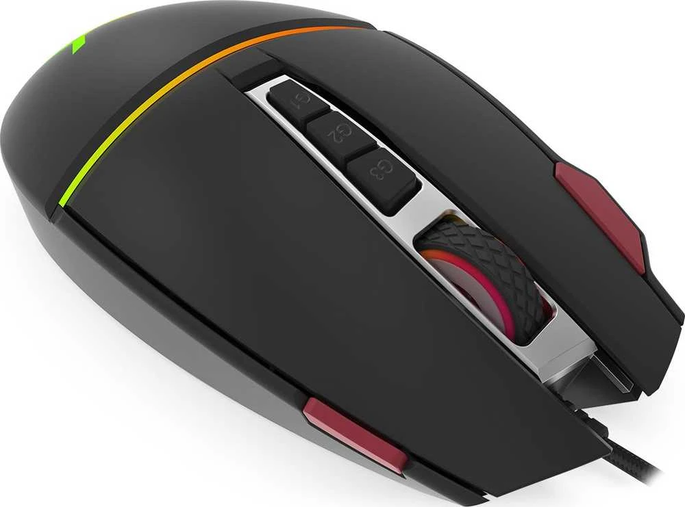 Žaidimų Pelė - Krux Fuze Pro Optinė 12000 DPI