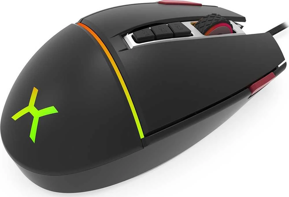 Žaidimų Pelė - Krux Fuze Pro Optinė 12000 DPI