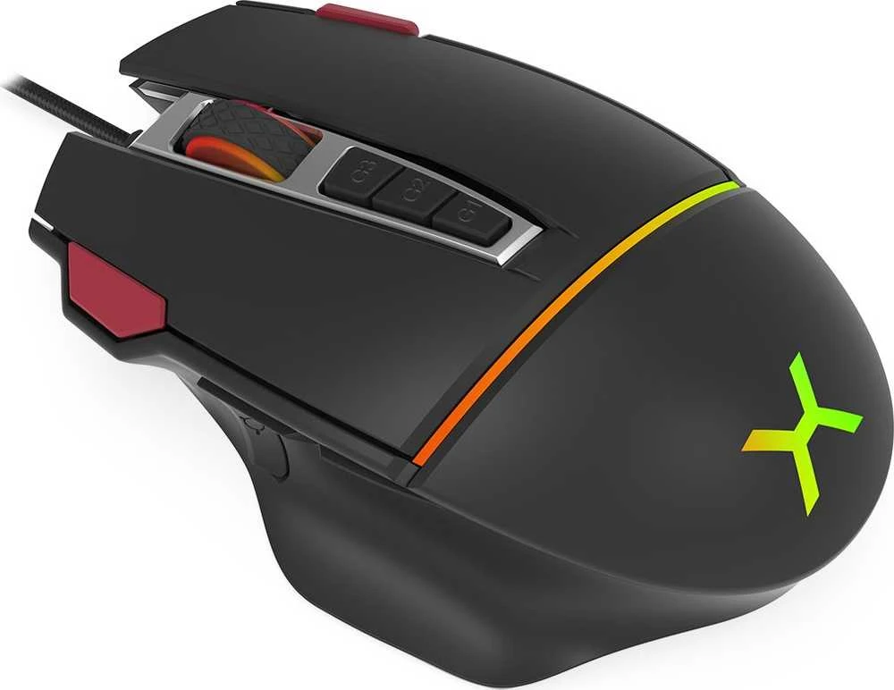 Žaidimų Pelė - Krux Fuze Pro Optinė 12000 DPI