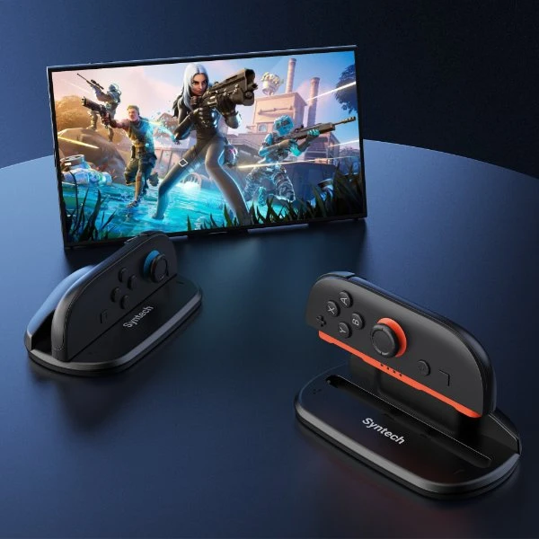 Laikiklis 2x Mouse-Mode G17, skirtas Joy-Con prie Nintendo Switch 2, juodas (SB11138)