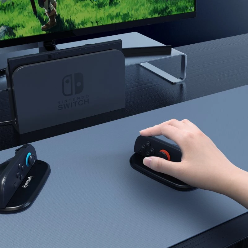 Laikiklis 2x Mouse-Mode G17, skirtas Joy-Con prie Nintendo Switch 2, juodas (SB11138)