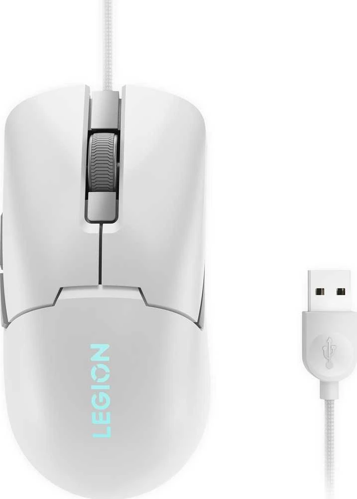 LENOVO LEGION M300S RGB Pelė žaidimams (GLACIER Baltas)