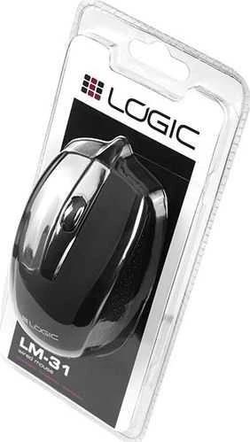 Logic Concept Logic LM-31 pelė su laidu, juoda