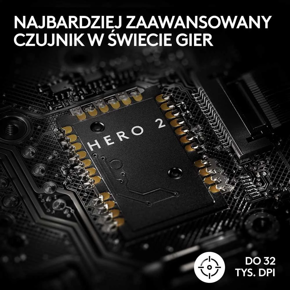 Žaidimų pelė Logitech G Pro X Superlight 2, juoda