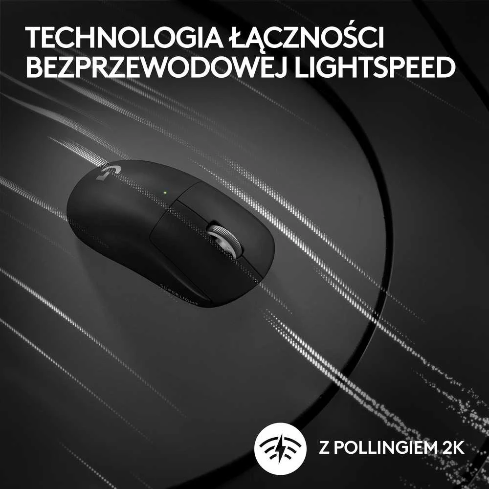 Žaidimų pelė Logitech G Pro X Superlight 2, juoda