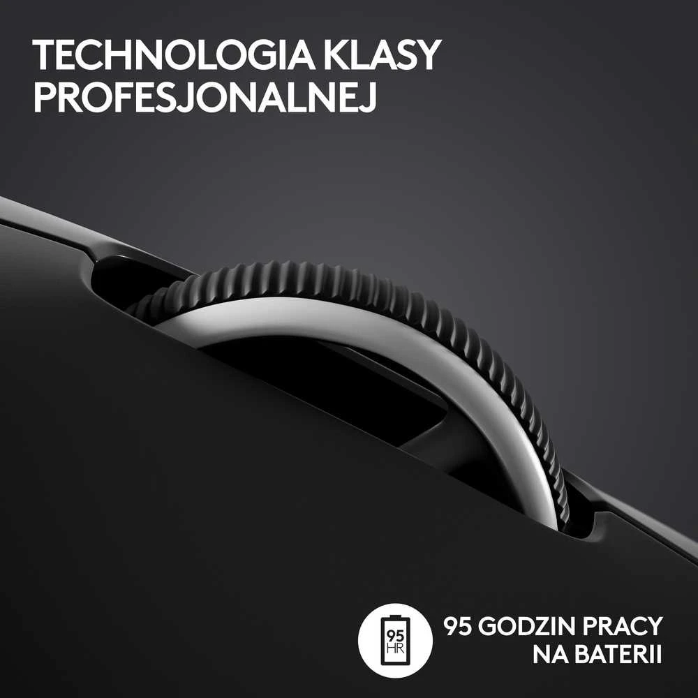Žaidimų pelė Logitech G Pro X Superlight 2, juoda