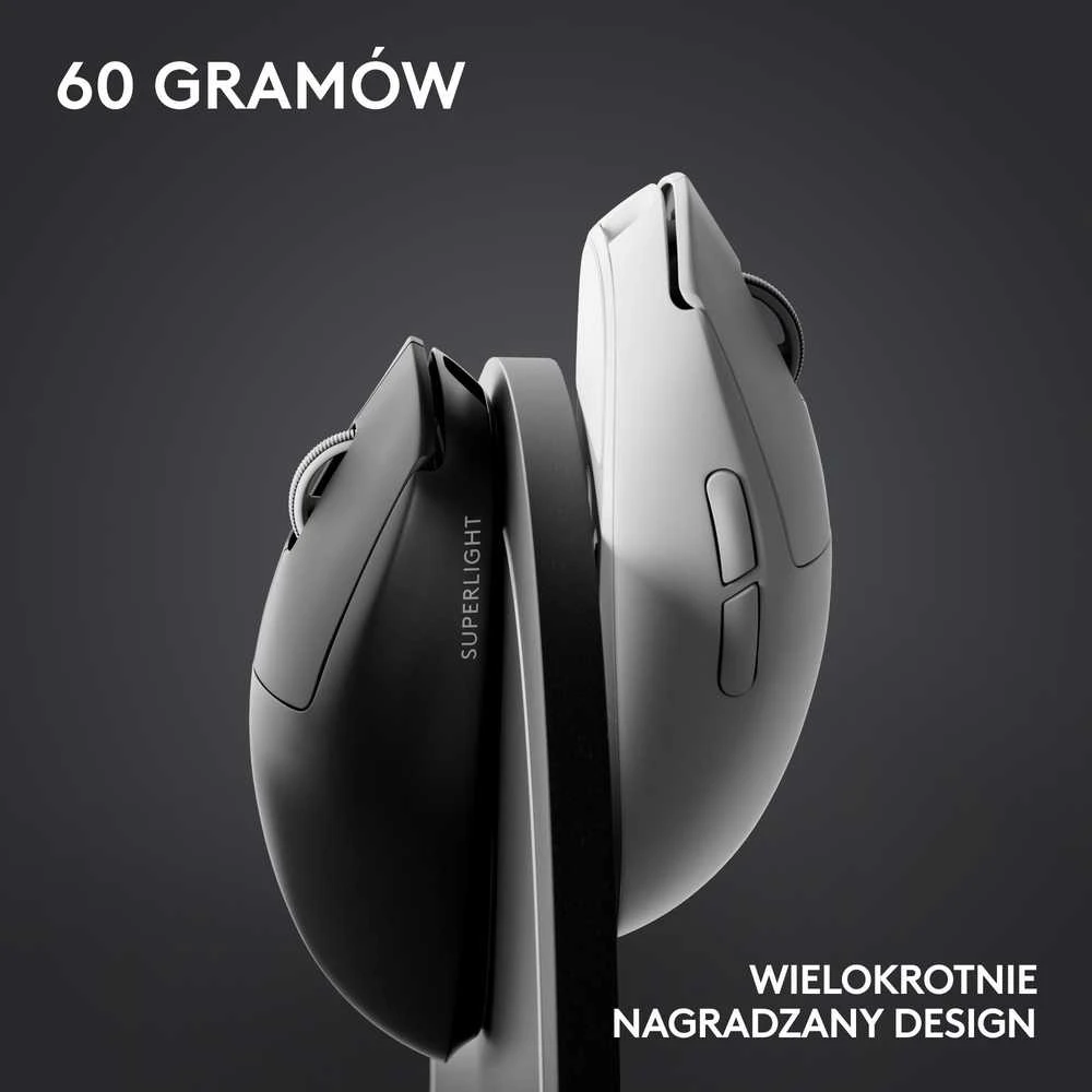 Žaidimų pelė Logitech G Pro X Superlight 2, juoda