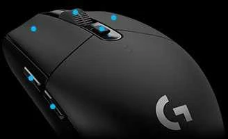 Belaidė žaidimų pelė Logitech G305 Hero, Lightspeed, Balta