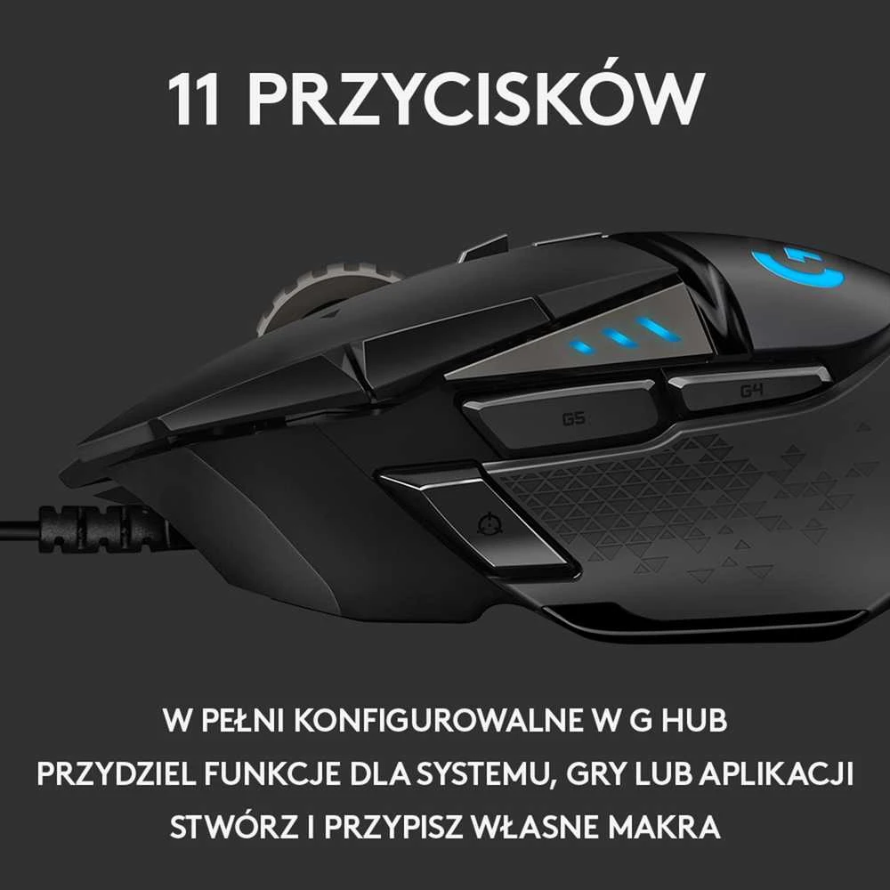 Žaidimų pelė Logitech G502 Hero