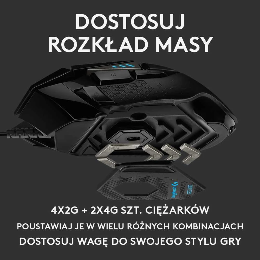 Žaidimų pelė Logitech G502 Hero