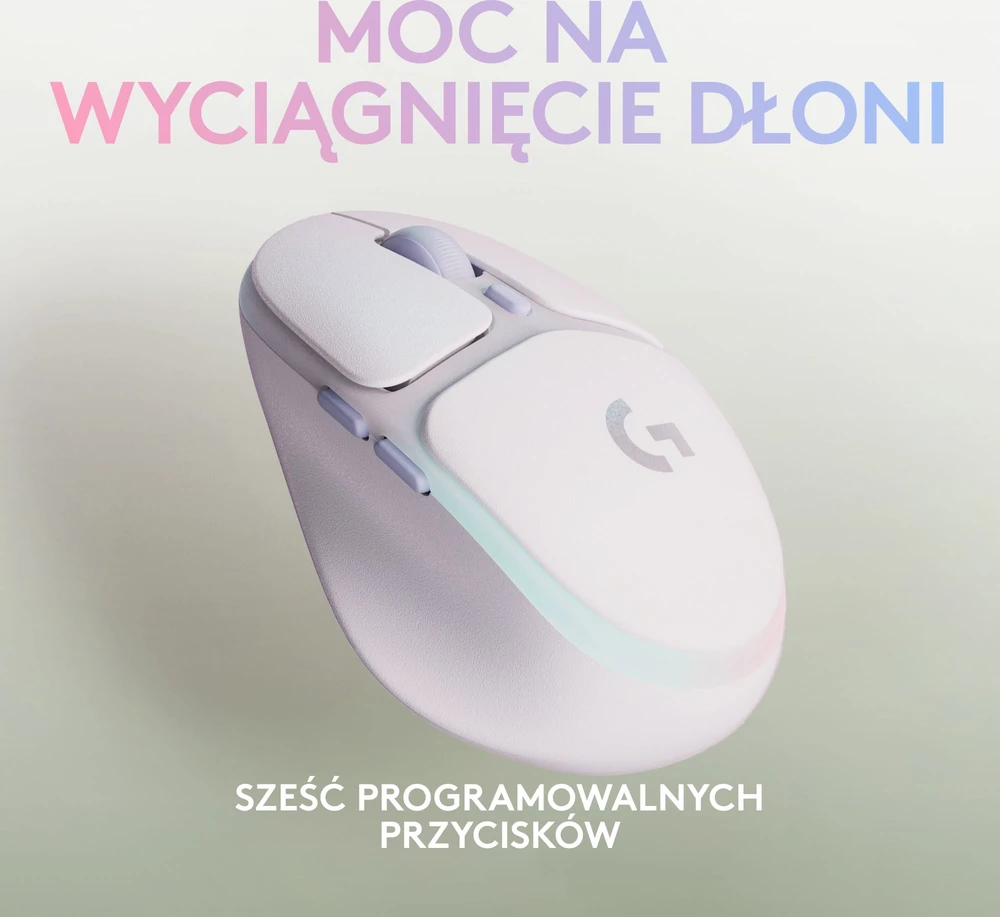 LOGITECH G705 Belaidė pelė žaidimams - OFF Baltas - EER2