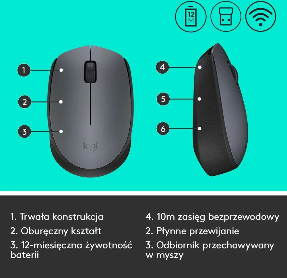 Belaidė pelė Logitech M170