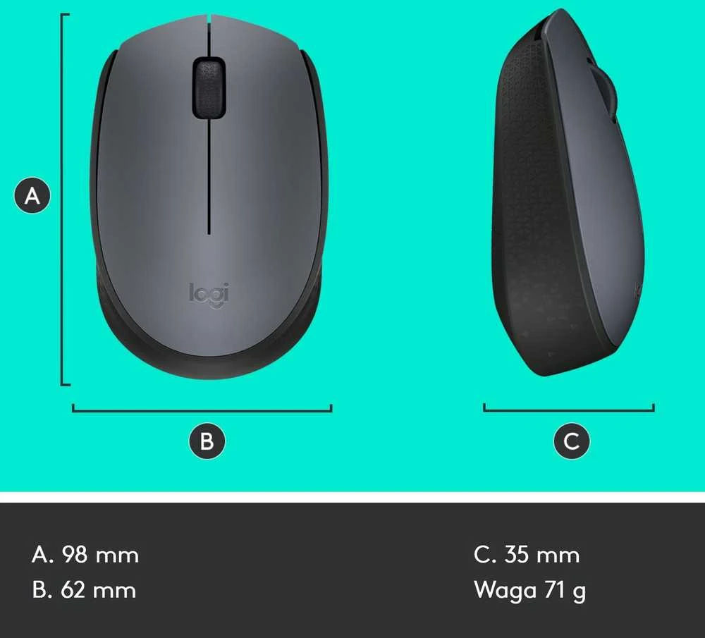 Belaidė pelė Logitech M170