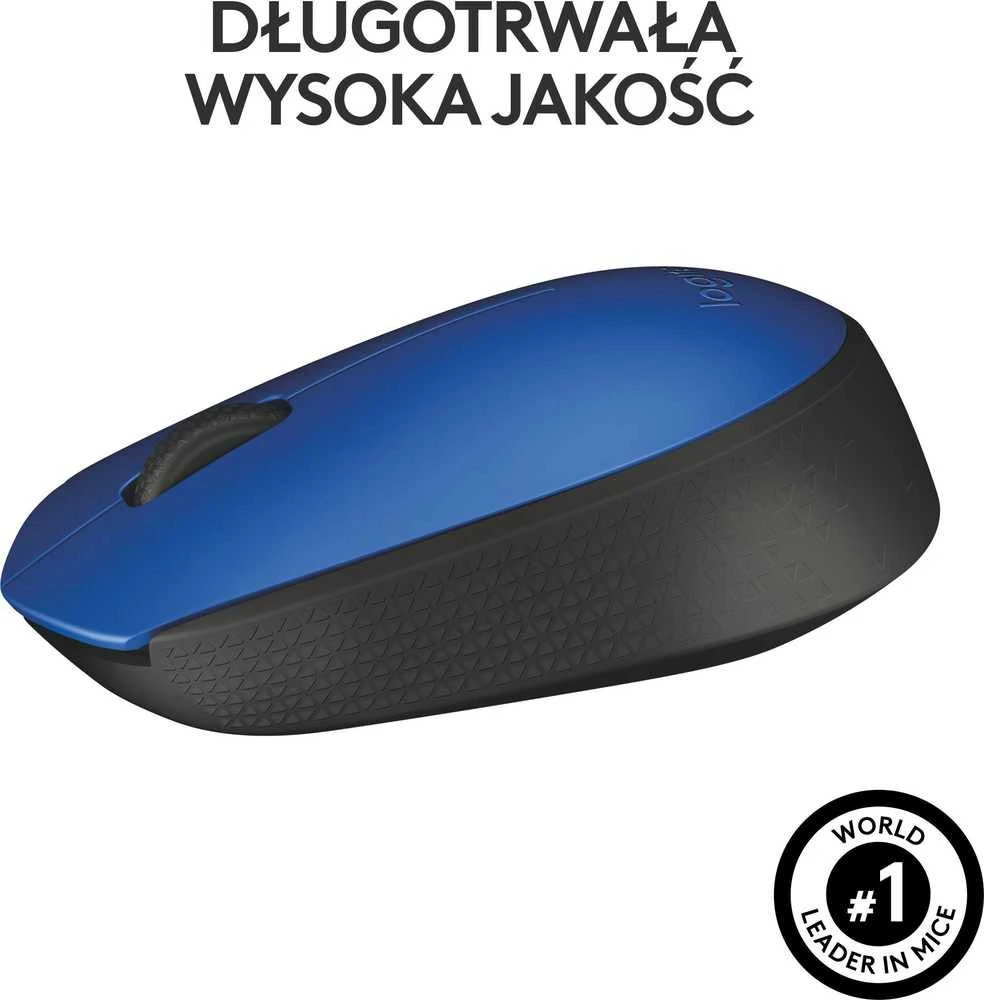 Belaidė pelė Logitech M171, mėlyna