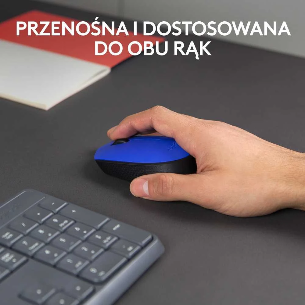 Belaidė pelė Logitech M171, mėlyna