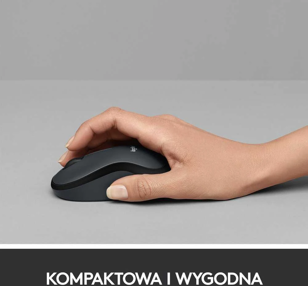 Belaidė pelė LOGITECH M220 Silent Juodai pilka
