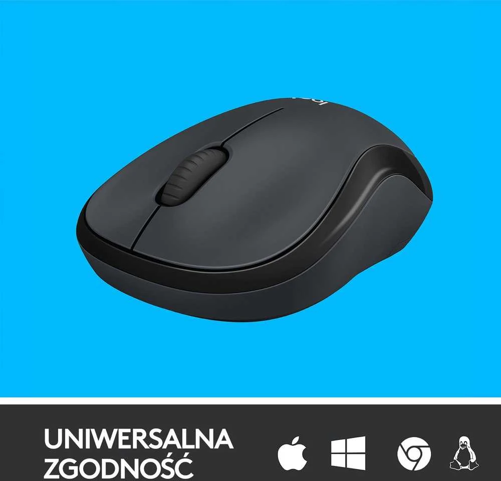 Belaidė pelė LOGITECH M220 Silent Juodai pilka