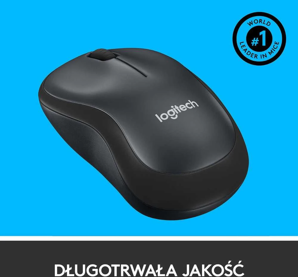 Belaidė pelė LOGITECH M220 Silent Juodai pilka