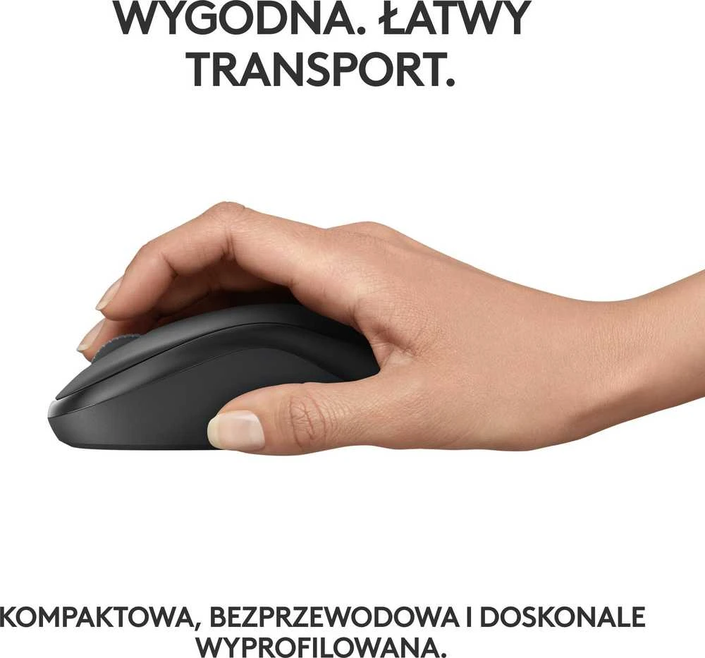 Belaidė pelė Logitech M240 Silent Bluetooth Mouse, grafito spalvos