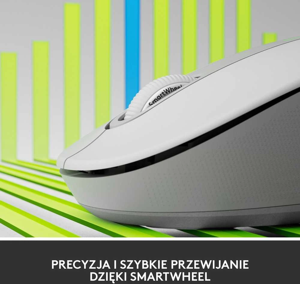 Belaidė pelė Logitech Signature M650 L, baltos spalvos