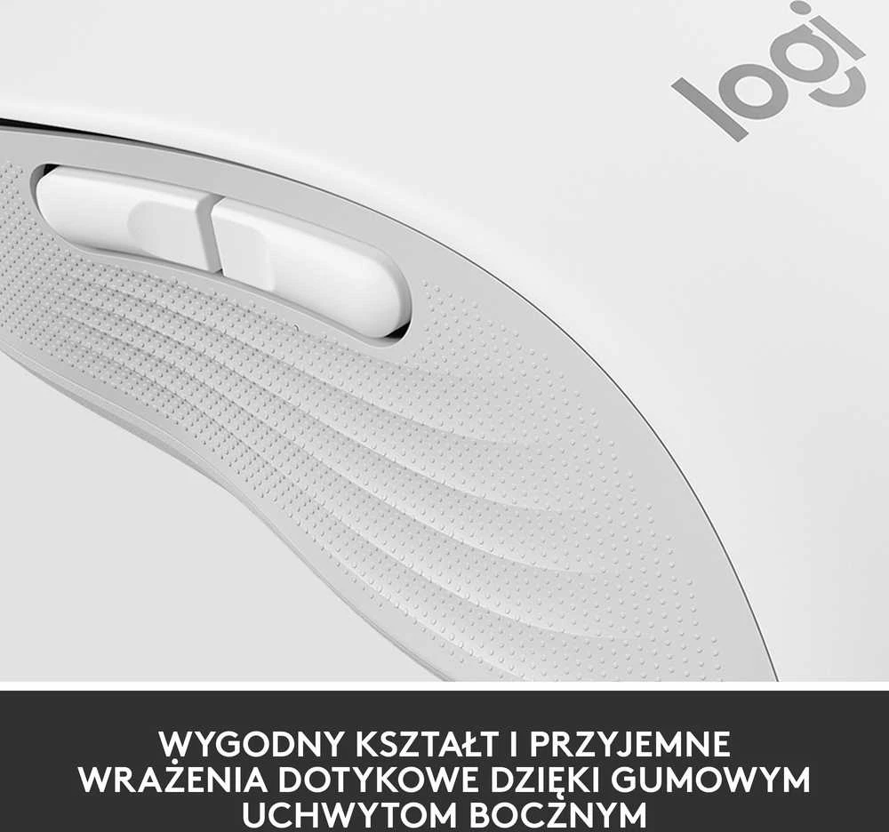 Belaidė pelė Logitech Signature M650 L, baltos spalvos